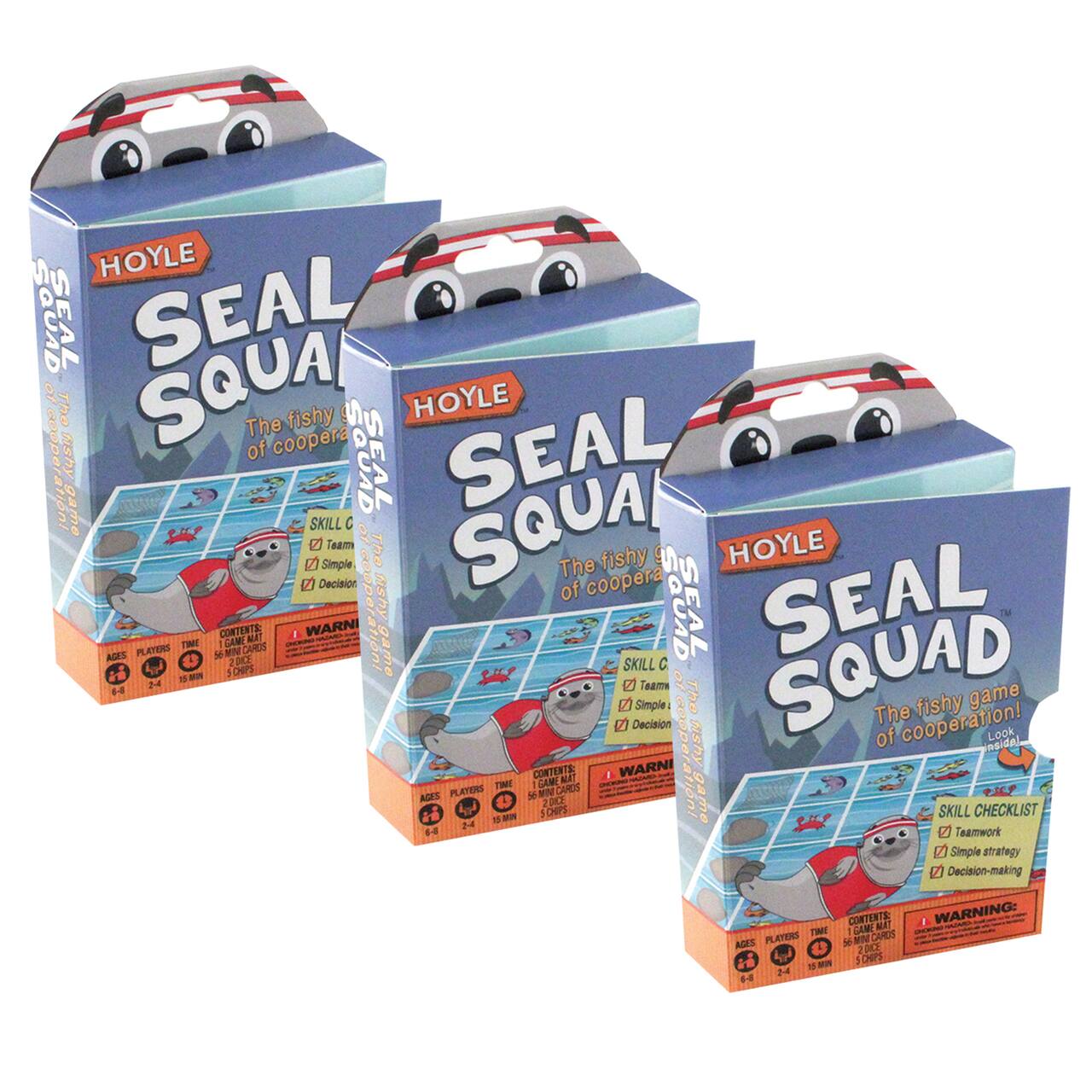 Hoyle&#x2122; Seal Squad&#x2122; Game, 3ct.